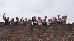 Abholen des Kaiserpaares