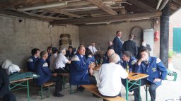 Abholen des Kaiserpaares