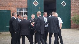 Abholen des Kaiserpaares