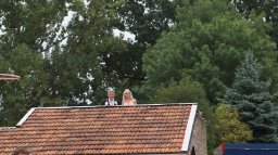 Abholen des Kaiserpaares