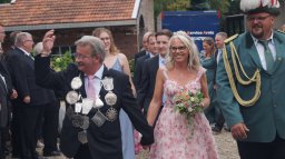 Abholen des Kaiserpaares