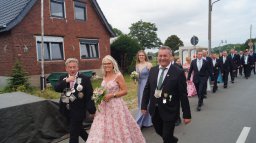 Abholen des Kaiserpaares